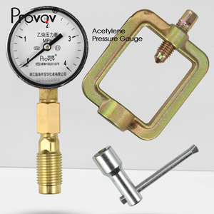 가스 실린더 압력 측정기 이산화탄소 헬륨 질소 수소 아세틸렌 프로판 아르곤 산소 압력 게이지 - Product Image 3