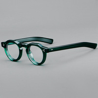 Lunettes en Acétate Style Rétro Européen et Américain, Modèle 8013, Monture Directe Usine, Forme Visage Diamant, Verres de Prescription, Vente en Gros, En Stock