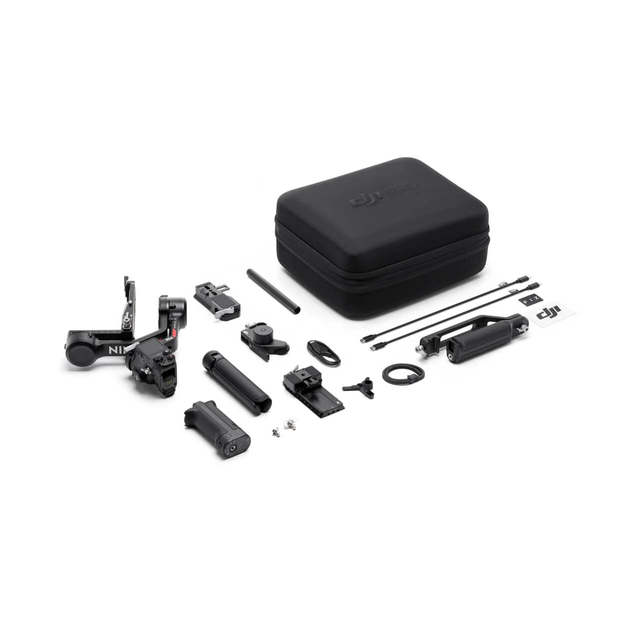 RS 4 Combo Camera Stabilizer Combo Kit with Handheld Support for Travel Filming and Studio Video Production
