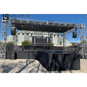 Tốt nhất bán PVC mái sân khấu giàn hiển thị thiết kế với ánh sáng nền tảng sân khấu cho buổi hòa nhạc ngoài trời sự kiện - Product Image 2