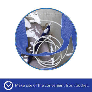 Pvc Tote Shopping <strong>Bag</strong> Shoulder Transparent Pvc Clear Duffle <strong>Bag</strong> With Logo Zipper Pvc Beach Hand <strong>Bag</strong> - Product Image 4