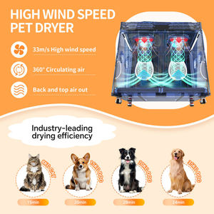 Cabina de Secado para Mascotas de 350L, Moderna, de Lujo, Antibacteriana, de Acero Inoxidable, Ecológica y Duradera, para Salón de Peluquería Canina - Product Image 5