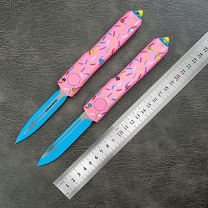 High Hardness D2 Steel MT-UT85 T6 Aluminum Alloy <b>Camping</b> Hunting Knife Multifunctional EDC Survival <b>Tool</b> OEM Broken Window - Product Image 6