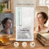 Tisane Apaisante pour la Gorge à la Réglisse – Soulage la Maux de Gorge, Clarifie la Voix, Hydrate et Conforte – Sachets de Thé Naturel 5g*20 Yuzetang