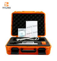 HT palu tes beton Digital 225W, pengukur suara dengan memori besar dan konektivitas USB