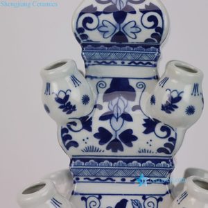 ¡Venta al por mayor! Pagoda de tulipiere de porcelana hermosa, para decoración del hogar, hotel, templo o centro de mesa de eventos, venta al por mayor de La RZSI69-A-B-C - Product Image 3