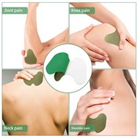 10 pièces emballage personnalisé moxibustion genou plâtre jambe soulagement de la douleur absinthe autocollant patch transdermique pour la douleur