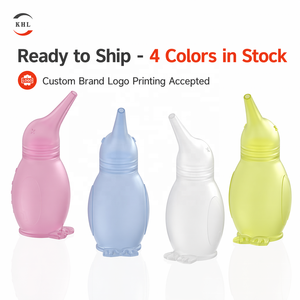 Aspirador Nasal <span class=keywords><strong>de</strong></span> Silicona Suave sin BPA, Diseño <span class=keywords><strong>de</strong></span> Pingüino, 25 ml, Portátil, Manual, para Bebés Recién Nacidos - Product Image 3
