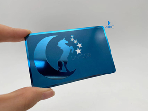 بطاقة أعمال معدنية لزيارة بطاقة الائتمان وبطاقة زجاجية - Product Image 6