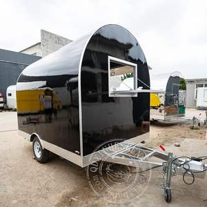 Voll ausgestatteter Eis wagen mit vollem Küchen anhänger Fast Food Trailer mobiler Straßen lebensmittel wagen - Product Image 4