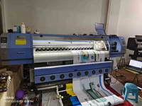Impresora Eco Solvente Allwin de Segunda Mano, 1.8m 3.2m, Cabezales Dx5, Impresora Plotter de Formato 1.8m Dx5 Allwin E180, Impresora Digital de Fotos