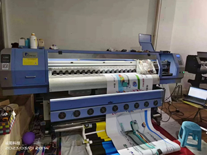 Thứ Hai Tay <span class=keywords><strong>Allwin</strong></span> Sinh Thái Dung Môi Máy In 1.8M 3.2M Dx5 Đầu Định Dạng Máy In <span class=keywords><strong>Plotter</strong></span> 1.8M Dx5 <span class=keywords><strong>Allwin</strong></span> E180 Ảnh Kỹ Thuật Số Máy In - Product Image 3