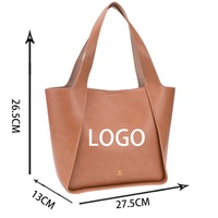 Sac fourre-tout de luxe en PU imperméable avec fermeture éclair, grand format, portable, pour femme, nouvelle collection, vente chaude, marque de créateur, vente en gros