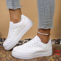 Chaussures de sport décontractées pour femmes 2025 Printemps/Été Blanches Multifonctionnelles avec Logo Personnalisé Tendance Mode Chaussures de Marche