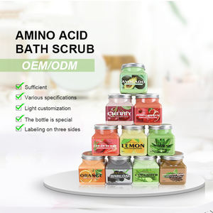 Gel exfoliante corporal para exfoliar la sal del Mar Muerto, Gel exfoliante corporal para exfoliar el azúcar, de marca privada vegana - Product Image 2