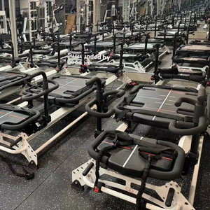 Réformateurs <span class=keywords><strong>de</strong></span> Pilates portables et durables en alliage d'aluminium, machine multifonctionnelle <span class=keywords><strong>Mega</strong></span> Former pour le yoga, la <span class=keywords><strong>salle</strong></span> <span class=keywords><strong>de</strong></span> <span class=keywords><strong>sport</strong></span>, le studio, réglable - Product Image 5