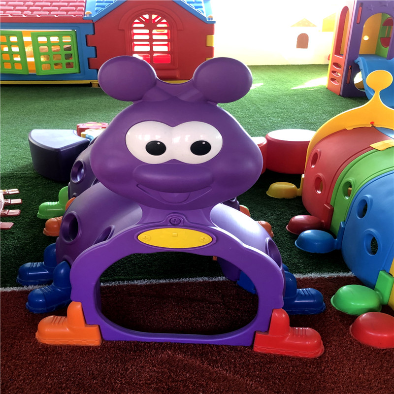 Plastic Kids Outdoor Tunnel Kids Toys Crawling Tunnel Portable