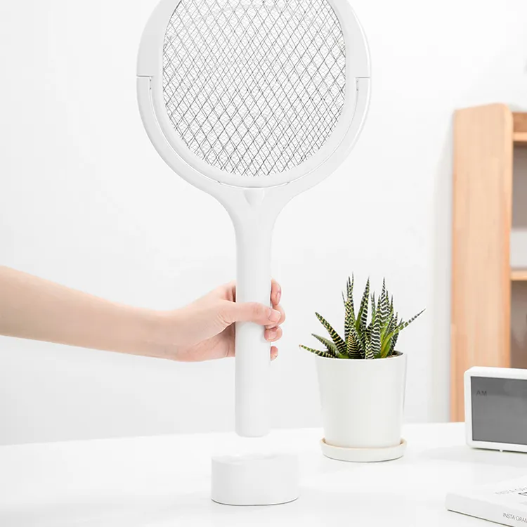 Rechargeable Bug Zapper Fly Swatter For Indoor And Outdoor Pest Control Best Electric Mosquito Racket