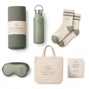 Kit de Bienvenida Personalizado para Empleados Corporativos, OEM, ODM, Múltiples Artículos de Marca, Set de Regalo para Club de Fitness, Bienestar - Product Image 2