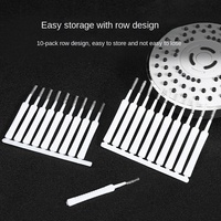 DALEPU [Nettoyage des trous de la pomme de douche] Brosse de nettoyage pour pomme de douche et ports de charge - Outil pratique pour éliminer la poussière avec 1 an de garantie