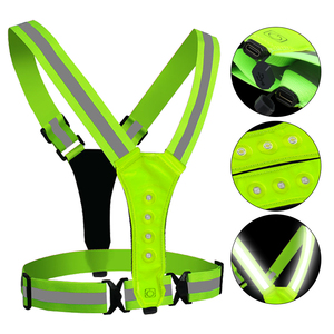 <span class=keywords><strong>Lampe</strong></span> de <span class=keywords><strong>Sport</strong></span> d'extérieur à LED blanche et rouge, étanche IPX4, avertissement de course en toute sécurité, <span class=keywords><strong>lampe</strong></span> de poche USB, <span class=keywords><strong>lampe</strong></span> de poitrine à LED, accessoires de cyclisme - Product Image 4