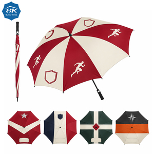 OEM ODM Golf <b>Umbrella</b> <b>Windproof</b> Large Automatic Open Fiberglass Frame Custom Logo Promotional Outdoor Rain <b>Umbrella</b> - Product Image 1