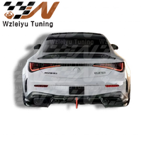 Nouveau design de diffuseur de pare-chocs arrière en fibre de carbone sèche pour Mercedes Benz AMG CLE53 2024, remplacement du diffuseur arrière, kit de tuning