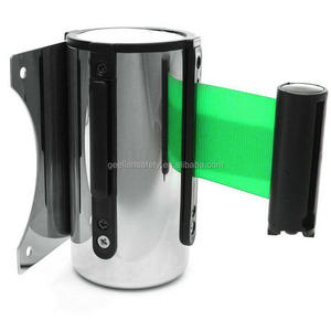 ราวกั้นคิวแบบม้วนเก็บได้คุณภาพสูง/<span class=keywords><strong>เทป</strong></span>พิมพ์ลายตามสั่ง/ตลับสายไนลอนแบบกำหนดเอง - Product Image 5