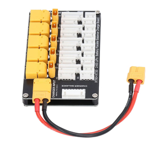Carte de charge parallèle avec fiches XT30/XT60 - Chargeur de batterie multi-Lipo simultané 2-6S Packs Chargeurs d'équilibrage - Product Image 4