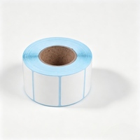 Étiquettes vierges résistantes aux hautes températures en gros, impression d'étiquettes 40*30mm 50g, étiquettes express, étiquettes de supermarché