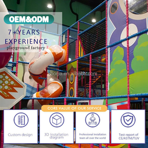 Centre de jeux pour enfants, équipement de jeux souples, équipement de terrain de jeux intérieur pour enfants avec toboggans et piscines à balles pour centres commerciaux - Product Image 3