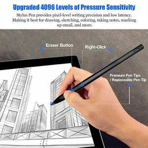 Stylet de rejet de paume USI à sensibilité à la pression OEM 4096 pour HP <span class=keywords><strong>ASUS</strong></span> Lenovo <span class=keywords><strong>Chromebook</strong></span> - Product Image 3