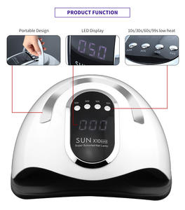 Lampe UV/LED pour ongles SUN10 X10Max 280W avec 66 LED – Séchoir à ongles à prix réduit pour achats groupés - Product Image 4