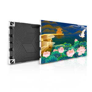 Écran d'affichage LED pliable GOB P1.2 P1.5 P1.8 P2.5, bannière numérique intérieure Plug & <span class=keywords><strong>Play</strong></span> avec support totem pour magasin - Product Image 4