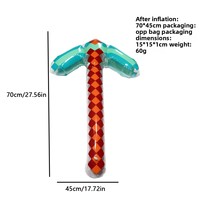 Épées et couteaux de pirate gonflables pour fête d'anniversaire, fête à la piscine, cosplay, accessoires de costume d'Halloween, accessoires de scène, jouet aquatique pour enfants