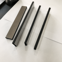 Profilés de finition en aluminium pour carrelage, pour joints de carrelage en béton et céramique, pour la décoration des coins et des angles, gamme d'approvisionnement tout-en-un