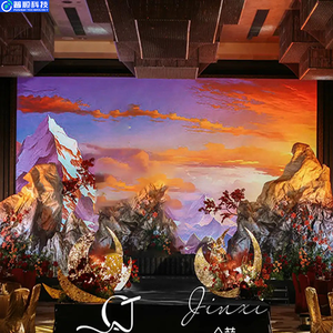 La capacité interactive de Pushunled a mené l'écran de visualisation mené d'intérieur de film sexy de mur pour - Product Image 2