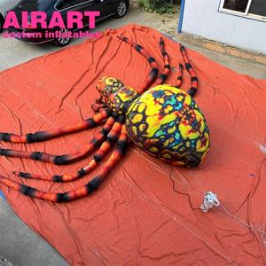 Araña inflable de Halloween, decoración gigante espeluznante para casa embrujada - Product Image 3