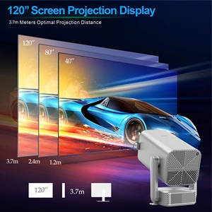 Proyector LCD Portátil X88 Original de Fábrica, Venta al por Mayor, Nativo 1080P, Mini, 4K, Sistema Android 13, Tiro Corto, WiFi 6, para el Hogar, con Correas - Product Image 3