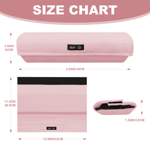 Housses d'accoudoirs pour fauteuils roulants, paire de coussinets en mousse à mémoire de forme tissée, non lavables, ergonomiques, adaptés au corps, pour chaises de bureau et de jeu - Product Image 2