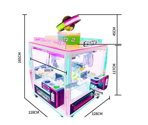 Máquina Expendedora de Regalos Comercial que Funciona con Monedas, Grúa de Garra y Atrapa Dulces para 4 Personas, Ideal para Bares y Reuniones Sociales - Product Image 4