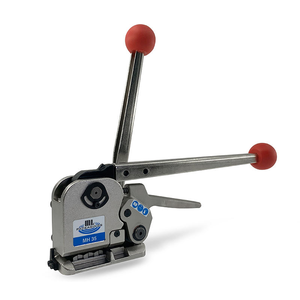 Tensoras manuales portátiles <span class=keywords><strong>de</strong></span> acero sin hebilla para flejado <span class=keywords><strong>de</strong></span> <span class=keywords><strong>chapa</strong></span>, flejado <span class=keywords><strong>de</strong></span> plástico perforado y flejado sin sellado - Product Image 1