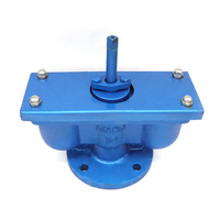 Vanne à boisseau sphérique en fonte ductile PN16 PN25 à double orifice pour air et eau, certifiée CE, DN40-DN300, température moyenne