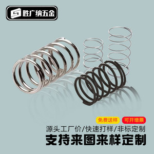 Stainless Steel <b>Compression</b> <b>Springs</b> For Car Shock Absorber Customizable Size And Pitch Manufacturing Use - Product Image 2
