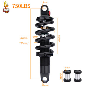 Ammortizzatore Posteriore per Bicicletta DNM DV-22AR 190/200mm 750lbs con Molla ad Olio per Bici e Biciclette Elettriche - Product Image 2