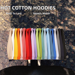 Sudaderas Extra Grandes con Forro 100% Algodón de Alta Calidad, Venta Caliente 2025, Cómodas, Suaves, con Estampado Urbano de Moda, Impresión Bajo Demanda, Impresión Puff - Product Image 2