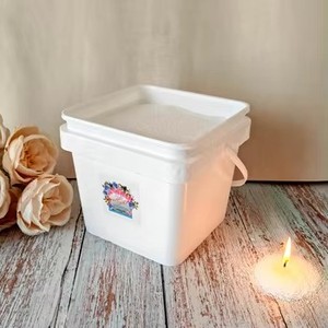 Cire de sable fine non toxique à base de plantes, écologique, 1 kg, emballage avec logo client, bougies parfumées perlées, cire de sable pour décoration de mariage - Product Image 4