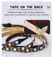Kit de Bande LED PVC Étanche Flexible RVB Néon, Contrôle via Application Intelligente et USB, Taille Personnalisable, Indice de Protection IP44, pour Aménagement Paysager