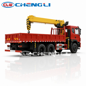 Grúa Telescópica Recta Montada en Camión Dongfeng de 12 Toneladas 6x4 para Elevación en Construcción - Product Image 6