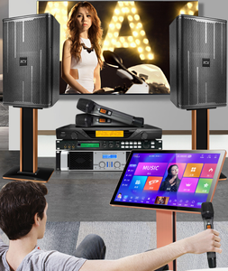 Juego de máquina de karaoke profesional 6T <span class=keywords><strong>Película</strong></span> en línea Reproductores de karaoke inteligentes Sistema de karaoke con amplificador de micrófono y altavoz - Product Image 2